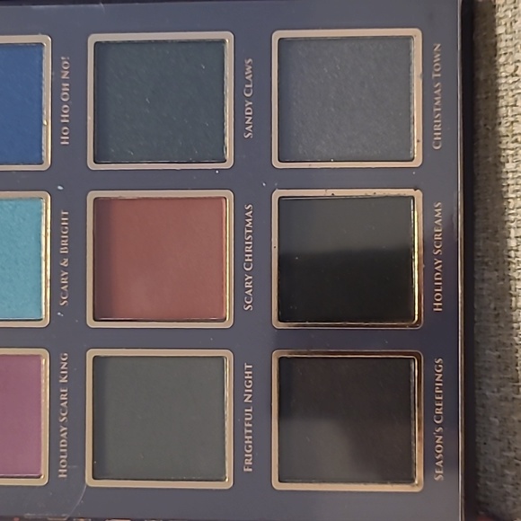 Disney Nightmare Before Christmas Merry Scary Holidays Eye Shadow Palette NEW - Picture 4 of 5